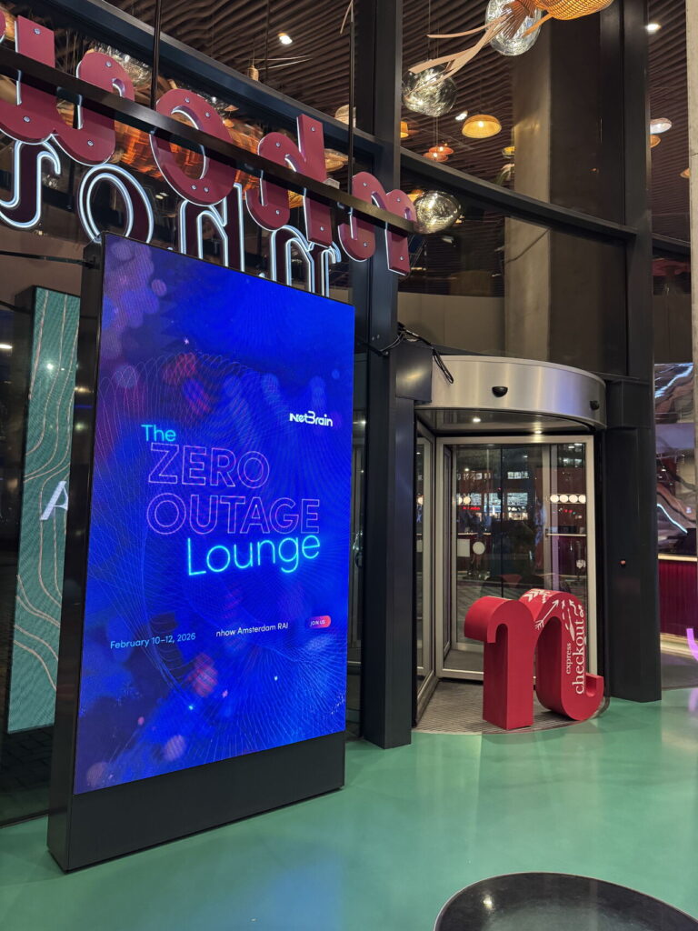 Zero Outage Lounge NetBrain Amsterdam Cisco Live EMEA 2026
