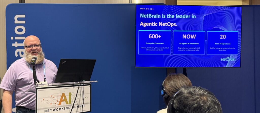 NetBrain is the leader in Agentic NetOps